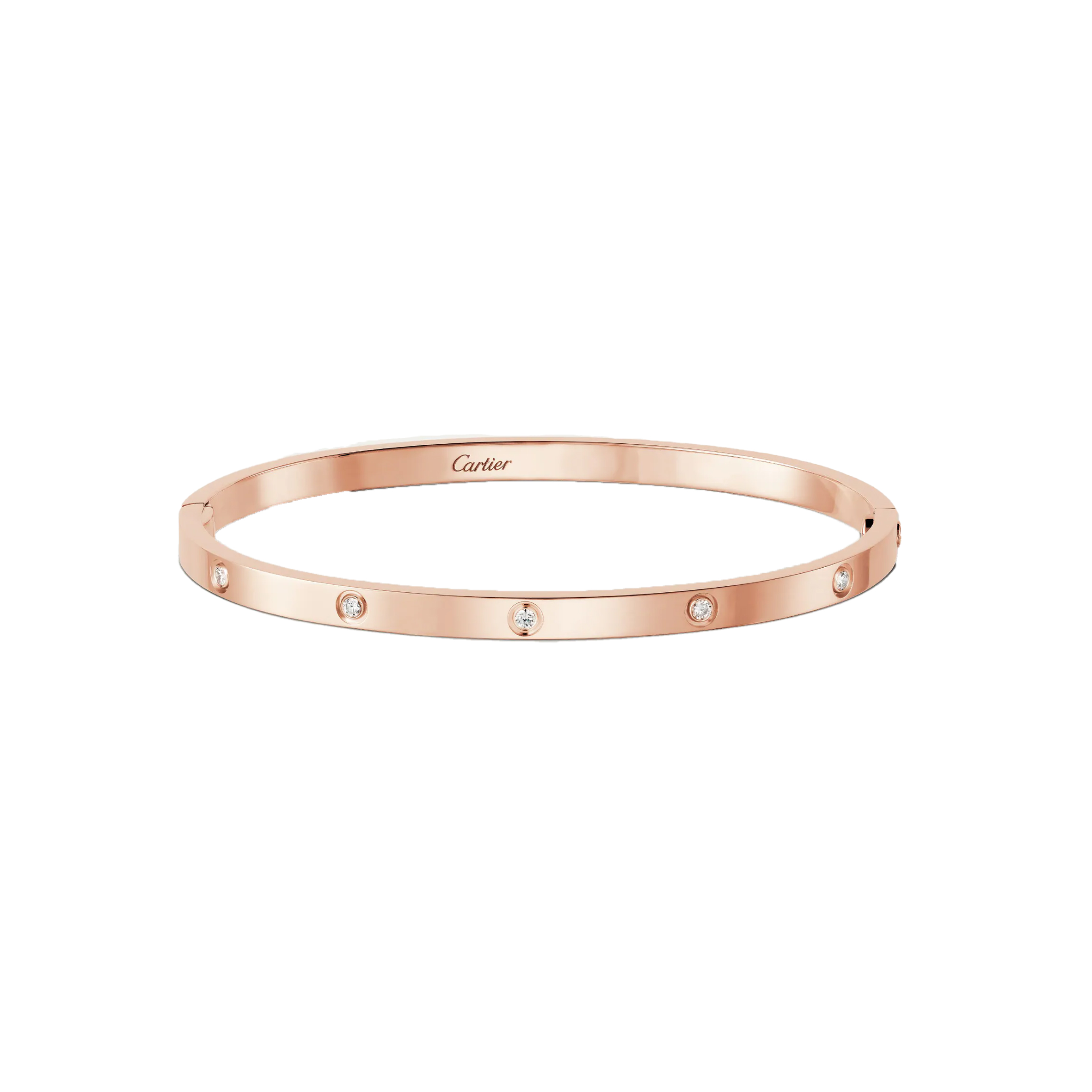 CARTIER  LOVE BRACELET, SMALL MODEL, 10 DIAMONDS  B6047917